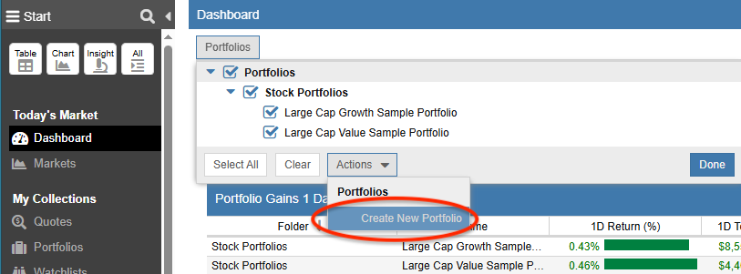 portfolio